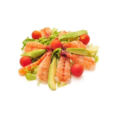 Salade aux crevettes