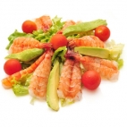 Salade aux crevettes